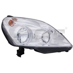 TYC 20-11651-05-2 - Headlamp R (H1/H7, electric, with motor, insert colour: chromium-plated) fits: OPEL ZAFIRA B, ZAFIRA B/MINIV