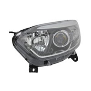 TYC 20-14696-15-2 - Headlamp L (2*H1, electric, with motor, insert colour: chromium-plated) fits: RENAULT CAPTUR 06.13-06.17