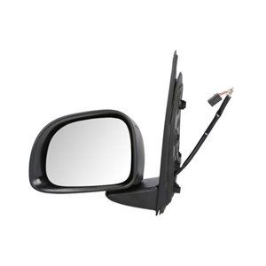 BLIC 5402-07-049369P - Side mirror L (electric, embossed, with heating, under-coated) fits: FIAT PANDA 319 02.12-