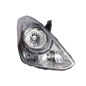 DEPO 221-1147R-LD-EM - Headlamp R (H1/H7, electric, without motor, insert colour: silver, indicator colour: transparent) fits: H