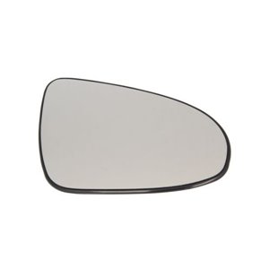 BLIC 6102-21-2001088P - Side mirror glass R (embossed, with heating, chrome) fits: CITROEN C1 II; PEUGEOT 108; TOYOTA AYGO II 04