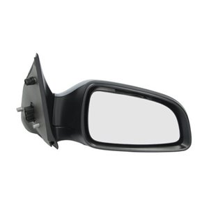 BLIC 5402-04-1139236P - Side mirror R (electric, embossed, with heating, under-coated, electrically folding) fits: OPEL ASTRA H 