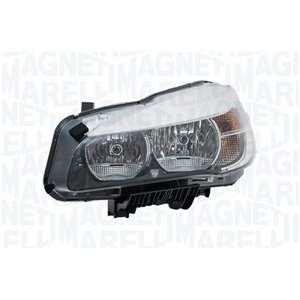 MAGNETI MARELLI 711451000217 - Headlamp L (halogen, H7/H7/LED/PY21W, mechanical, with motor) fits: BMW 2 Active Tourer F45, F46 
