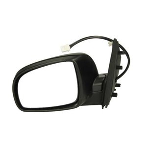 BLIC 5402-16-039361P - Side mirror L (electric, embossed, with heating, under-coated) fits: NISSAN NOTE E11 03.06-02.09