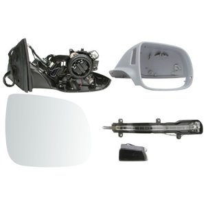 BLIC 5402-25-037334P - Side mirror R (electric, with memory, embossed, with heating, under-coated, electrically folding, with li