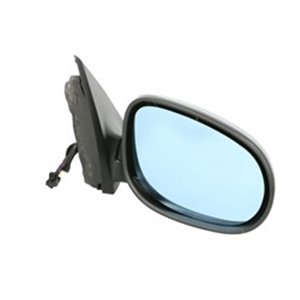 BLIC 5402-04-1139552 - Side mirror R (electric, embossed, with heating, blue, under-coated, electrically folding, with temperatu