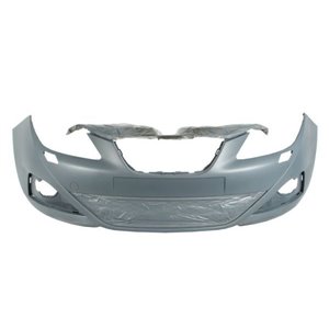 BLIC 5510-00-6621901Q - Bumper (front, with fog lamp holes, with headlamp washer holes, for painting, TÜV) fits: SEAT IBIZA IV 6