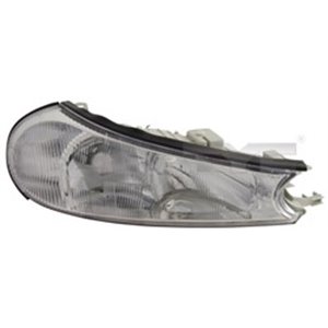 TYC 20-3754-45-2 - Headlamp L (H1/H7, electric, without motor, insert colour: silver) fits: FORD MONDEO II 08.96-09.00