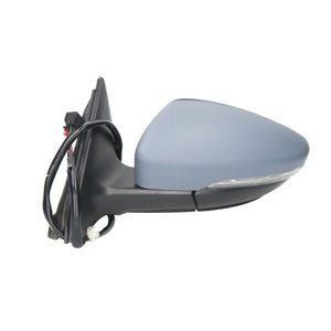 BLIC 5402-01-2002659P - Side mirror L (electric, aspherical, with heating, chrome, under-coated, electrically folding, with ligh