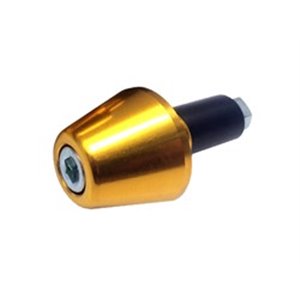 VIC-634OR Handlebar ends colour: Golden, (cone universal)