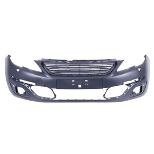 BLIC 5510-00-5519908Q - Bumper (front, with headlamp washer holes, for painting, CZ) fits: PEUGEOT 308 II 09.13-06.17