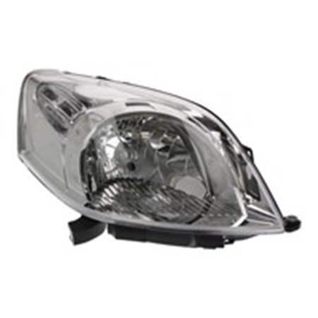 TYC 20-11811-05-2 - Headlamp R (H4, electric, with motor) fits: CITROEN NEMO FIAT FIORINO / QUBO PEUGEOT BIPPER 11.07-04.16