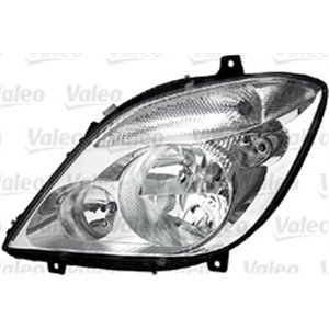 VALEO 044584 - Headlamp R (halogen, H7/W5W, electric, with motor, indicator colour: transparent) fits: MERCEDES SPRINTER 3,5-T (