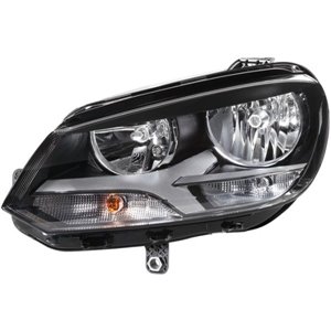 HELLA 1EJ 010 750-321 - Headlamp R (halogen, H7/H7/PSY24W/W21W/W5W, electric, with motor) fits: VW EOS 01.11-05.15