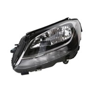 TYC 20-15012-06-2 - Headlamp L (H7/H7/LED, electric, with motor, insert colour: black) fits: MERCEDES C-KLASA W205 12.13-12.18