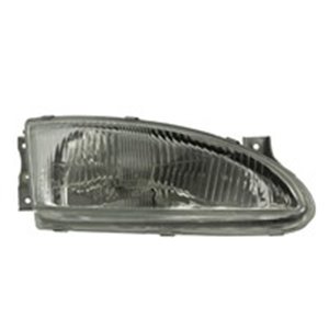 DEPO 221-1117R-LD-EM - Headlamp R (H4, electric, without motor, insert colour: chromium-plated) fits: HYUNDAI ACCENT I 10.94-01.