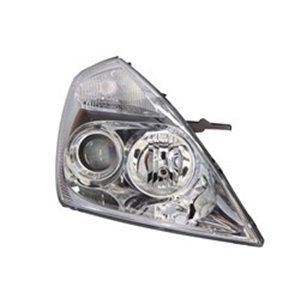 DEPO 223-1127R-LD-EM - Headlamp R (H1/H7, electric, insert colour: chromium-plated, indicator colour: transparent) fits: KIA CAR