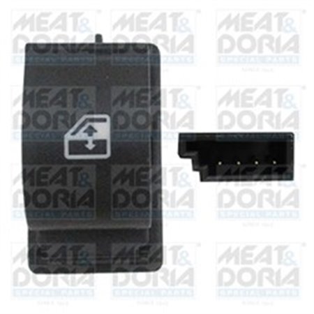 MEAT & DORIA 26207 - Omkopplare för bilfönsterregulator passar: FIAT LINEA 1.3D-1.6D 05.07-