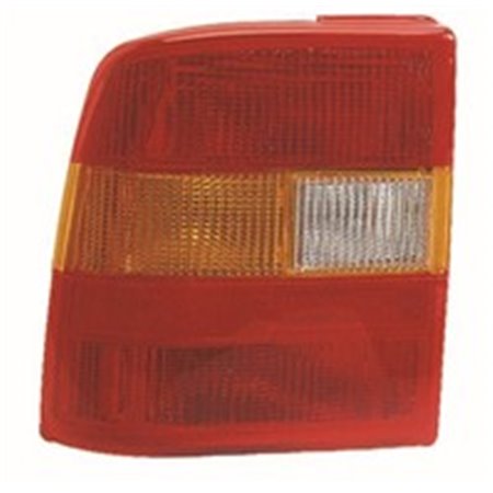 DEPO 442-1910L-UE - Baklykta L (P21/4W/P21W, blinkers färg gul, glasfärg röd) passar: OPEL VECTRA A Sedan 4D 04.88-08.