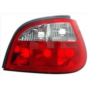 TYC 11-0216-01-2 - Rear lamp L (indicator colour white, glass colour red) fits: RENAULT MEGANE I Hatchback 09.99-08.03