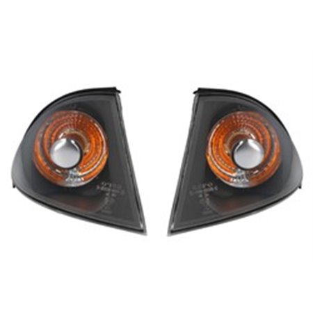 DEPO 444-1519PXAE2 - Indicator lamp front L/R (orange/transparent, PY21W) fits: BMW 3 E46 02.98-09.06