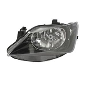 DEPO 445-1130L-LDEM2 - Headlamp L (H4, electric, without motor, insert colour: black, indicator colour: white) fits: SEAT IBIZA 