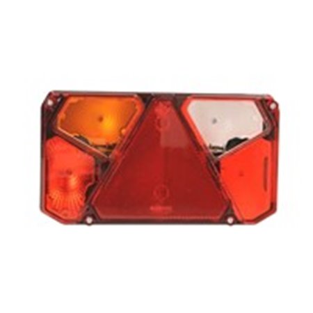 WAS 907A W125L - Rear lamp L (with indicator, reversing light, with stop light, parking light, with plate lighting, triangular r