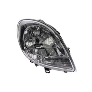 TYC 20-0361-05-2 - Headlamp R (H4, electric, without motor, insert colour: chromium-plated, indicator colour: white) fits: NISSA