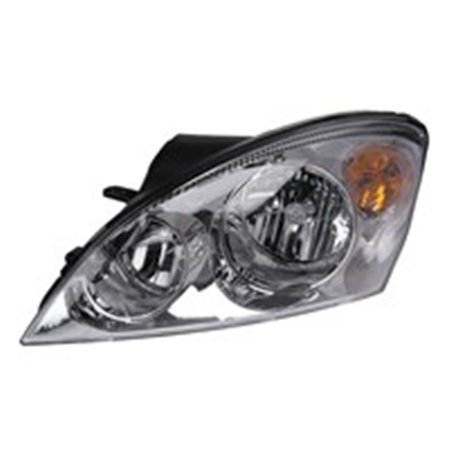 TYC 20-11856-05-2 - Headlamp L (H1/H7, electric, without motor, insert colour: chromium-plated) fits: KIA CEE'D I 12.06-12.12