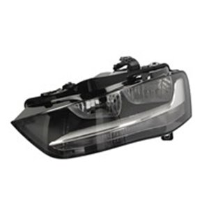 TYC 20-14178-05-2 - Headlamp L (H7/H7, electric, with motor, insert colour: grey, indicator colour: transparent) fits: AUDI A4 B