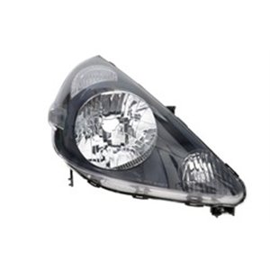 TYC 20-0443-05-2 - Headlamp R (H4, electric, without motor, insert colour: black) fits: HONDA JAZZ II 03.02-07.08