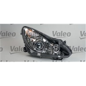 VALEO 043384 - Headlamp R (halogen, H1/H7/W5W, electric, with motor, indicator colour: transparent) fits: OPEL CORSA D -11.10