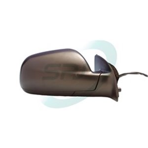 SPJ E-1565 - Side mirror L (electric, aspherical, with heating, under-coated, electrically folding) fits: PEUGEOT 307