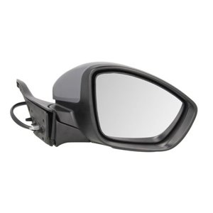 BLIC 5402-08-2002058P - Side mirror R (electric, embossed, with heating, chrome, under-coated, electrically folding, with temper