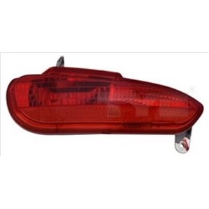 TYC 19-12210-01-2 - Rear fog lamp L fits: FIAT PUNTO, PUNTO EVO 09.09-08.18