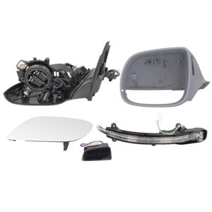 BLIC 5402-25-041333P - Side mirror L (electric, with memory, aspherical, with heating, under-coated, electrically folding, with 