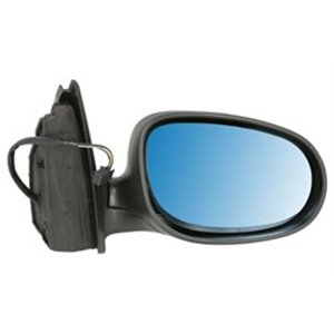 BLIC 5402-04-1129518 - Side mirror R (electric, embossed, with heating, blue, under-coated, with temperature sensor) fits: FIAT 
