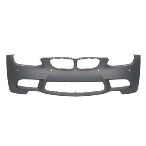 BLIC 5510-00-0062913P - Bumper (front, M, with fog lamp holes, with headlamp washer holes, with parking sensor holes, for painti