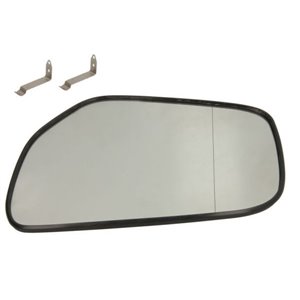 BLIC 6102-02-0905491P - Side mirror glass L (aspherical, with heating, 2 pins) fits: RENAULT KOLEOS I 09.08-