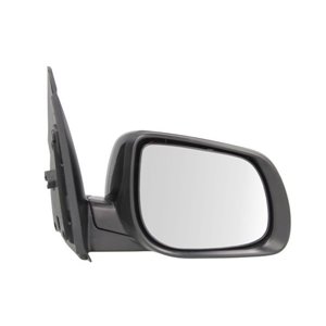 BLIC 5402-53-2001532P - Side mirror R (electric, embossed, chrome, under-coated) fits: KIA PICANTO II 05.11-03.15
