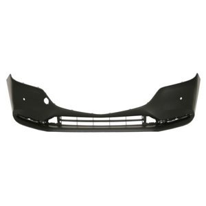 5510-00-3455900P Bumper (front, with parking sensor holes, for painting) fits: MAZ