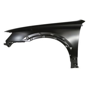BLIC 6504-04-6714313P - Front fender L (with rail holes) fits: SUBARU OUTBACK BP 09.03-12.06