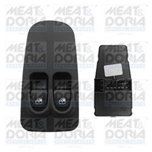 MEAT & DORIA 26313 - Car window regulator switch front L fits: LANCIA YPSILON 1.2-1.4LPG 10.03-12.11