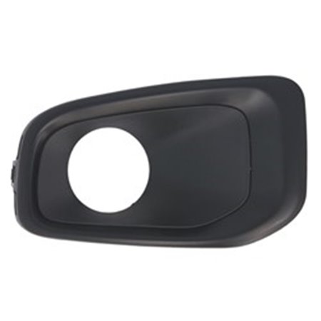 5513-00-3216925P Front bumper cover front L (with fog lamp holes, plastic, black) 
