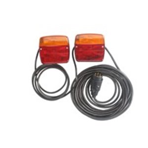 TRUCKLIGHT TL-UN073KPL - Rear lamp L/R (12V, cable length: 9m, with indicator, with stop light, parking light, magnet-mountable)