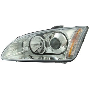 HELLA 1EL 010 201-101 - Headlamp R (xenon, D1S/H7/PY21W/W5W, electric, with motor, insert colour: chromium-plated) fits: FORD FO