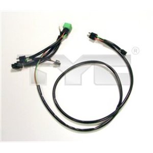 TYC 20-6155-WP-1 - Headlamp harness L/R, H4/H7 fits: PEUGEOT 206 09.98-04.09