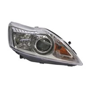 TYC 20-11941-05-2 - Headlamp R (H1/H7, electric, with motor, insert colour: chromium-plated) fits: FORD FOCUS II 02.08-09.12