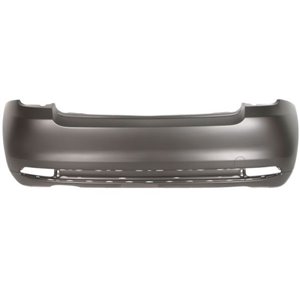 BLIC 5506-00-2013950Q - Bumper (rear, with rail holes, for painting, with a cut-out for exhaust pipe: on the left, TÜV) fits: FI