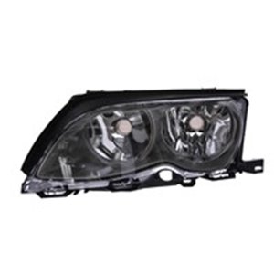 TYC 20-0322-11-2 - Headlamp L (H7/H7, electric, with motor, insert colour: titanium) fits: BMW 3 E46 02.98-09.06